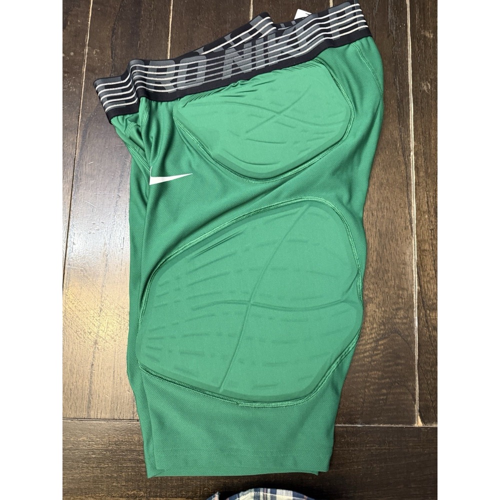 2XL Nike Pro Hyperstrong NBA Basketball Padded Compression Shorts GREEN